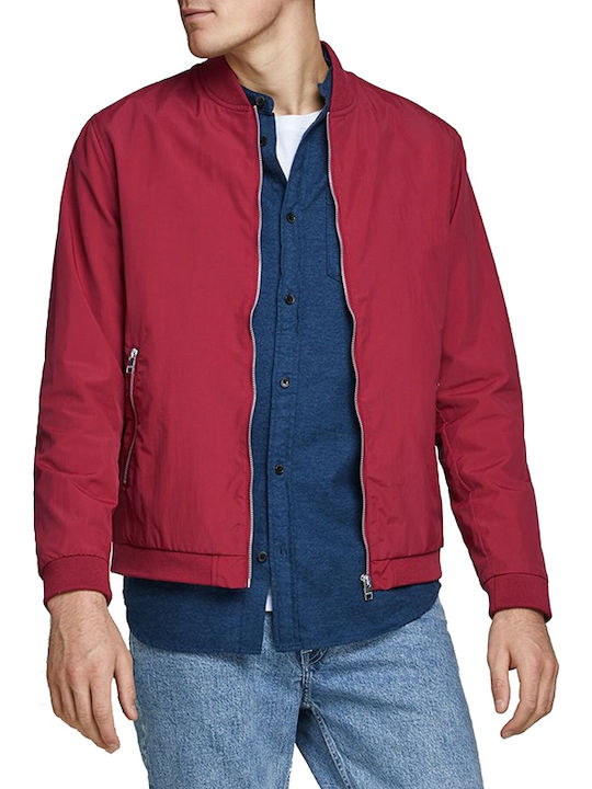 Jack & Jones Μπουφάν Bomber Rio Red