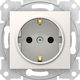 Schneider Electric Single Power Safety Socket W...