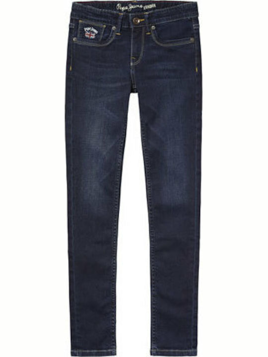 Pepe Jeans Kids Denim Trousers Navy Blue