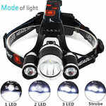 Rechargeable Headlamp LED Waterproof with Maximum Brightness 6000lm AIQI 6000