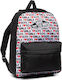 Vans Hearst Realm Backbag Schulranzen Rucksack Junior High-High School in Schwarz Farbe 22Es