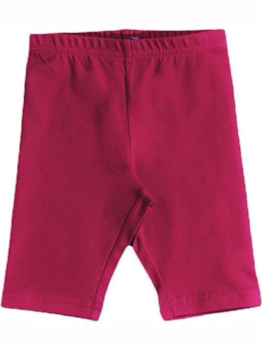 Kids Legging Cycling Short Fuchsia