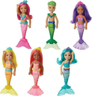 Barbie Κούκλα Dreamtopia Mermaid για 3+ Ετών 13εκ. (Διάφορα Σχέδια) 1τμχ