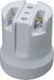 FR519 Stromstecker mit Steckdosenbuchse E27 in Weiß Farbe Set 20Stück 02.034.0008