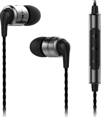 Soundmagic E80C În ureche Handsfree cu Mufă 3.5mm Argint