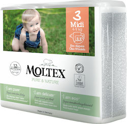 Moltex Pure & Nature No. 3 για 4-9kg 33τμχ
