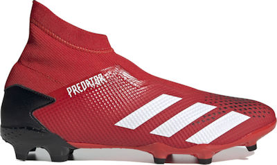 Adidas Predator 20.3 LL FG Ψηλά Ποδοσφαιρικά Παπούτσια με Τάπες Κόκκινα