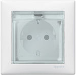 Legrand Valena Neutral Vertical Switch Frame 1-Slot White 774450