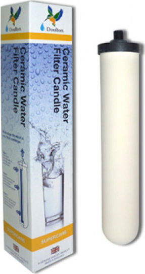 Doulton Countertop and Under Sink Water Filter Replacement made of Activated Carbon 10" Supercarb 0.5 μm