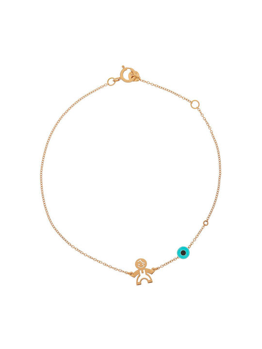 Children's Bracelet VITOPOULOS Rose Gold 14K