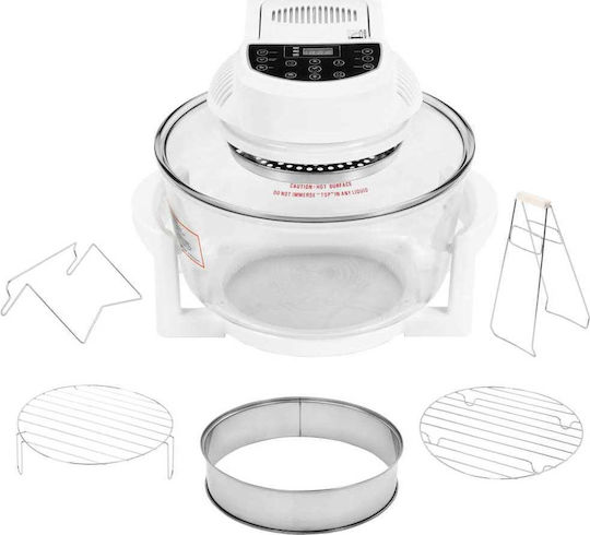 vidaXL Halogen Oven Cooker 17lt White