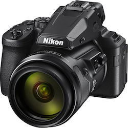 Nikon Coolpix P950 Компактна фотокамера 16МР Оптично увеличение 83x с екран 3.2" и видео резолюция 3840 x 2160 пиксели Черно