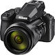 Nikon Coolpix P950 Compact Aparat Foto 16MP Cu Zoom Optic 83x cu Ecran 3.2" și Rezoluție Video 3840 x 2160 pixeli Negru