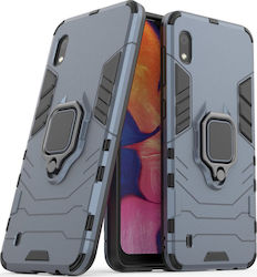 Hurtel Ring Armor Back Cover Πλαστικό Μπλε (Gal...