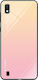 Hurtel Gradient Glass Back Cover Plastic Pink (...