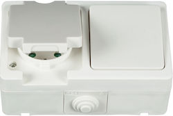 VK Lighting Μονή Πρίζα Ρεύματος