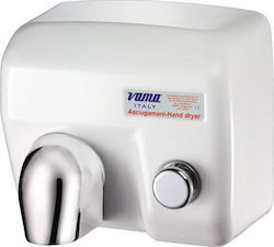 Vama Stainless Hand Dryer 70dB Ariel BP White 2.4kW