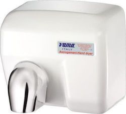 Vama Stainless Hand Dryer 70dB with Sensor Ariel BF White 2.4kW