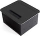 Emuca Atom 14 Gemauerte Steckdose mit 2 USB-Ans...