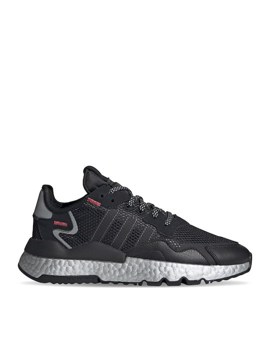 adidas Nite Jogger Adidași Core Black Shock Red Silver