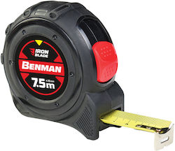 Benman Banda de măsurat cu resetare automată 19mm x 5m