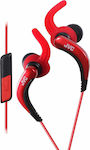 JVC HA-ETR40 In-ear Handsfree με Βύσμα 3.5mm Κόκκινο