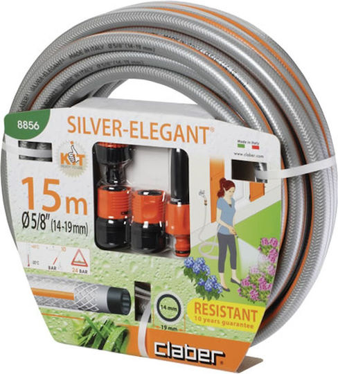 Claber Λάστιχο Ποτίσματος Σετ 5/8" 15m