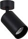 Viokef Stage Single Spot with Socket GU10 in Black Color