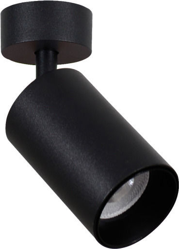 Viokef Stage Single Spot with Socket GU10 in Black Color