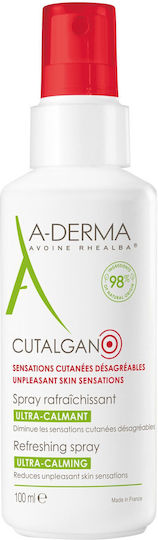 A-Derma Cutalgan Face Mist Τόνωσης Προσώπου 100ml