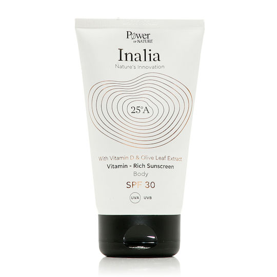 Inalia Vitamin D & Olive Leaf Extract Rich Αντηλιακή Κρέμα Σώματος SPF30 150ml