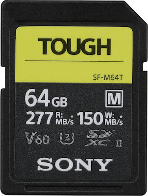 Sony SDXC 64GB Class 10 U3 V60 UHS-II