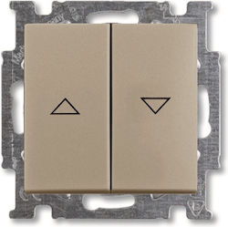 Abb Basic55 Vertieft Wandschalter Rollläden Zwe...