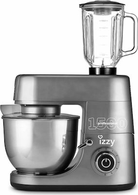 Izzy Pro 1500 Κουζινομηχανή 1500W με Ανοξείδωτο Κάδο 6lt