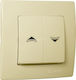 Makel Lillium Recessed Wall Switch Rolling Shut...