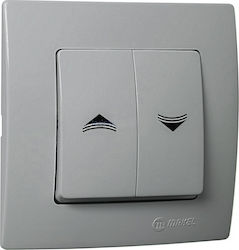 Makel Lillium Recessed Wall Switch Rolling Shut...