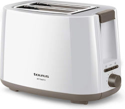 Taurus My Toast II Φρυγανιέρα 2 Θέσεων 750W Λευκή Taurus My Toast II Φρυγανιέρα 2 Θέσεων 750W Λευκή