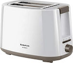 Taurus My Toast II Φρυγανιέρα 2 Θέσεων 750W Λευκή