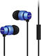 Awei ES970i In-ear Handsfree με Βύσμα 3.5mm Μπλε