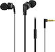 Awei ES-690M In-Ear Freihändig Kopfhörer mit Stecker 3.5mm Schwarz