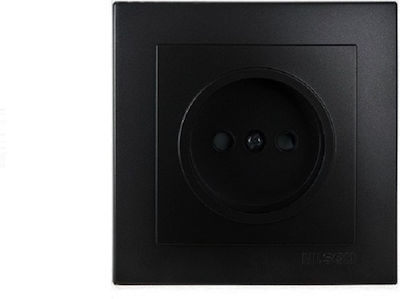 Geyer Nilson Single Power Safety Socket Black