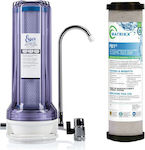 Eiger Countertop Water Filter System Countertop with 10" Replacement Filter Matrikx PB1 0.5 μm