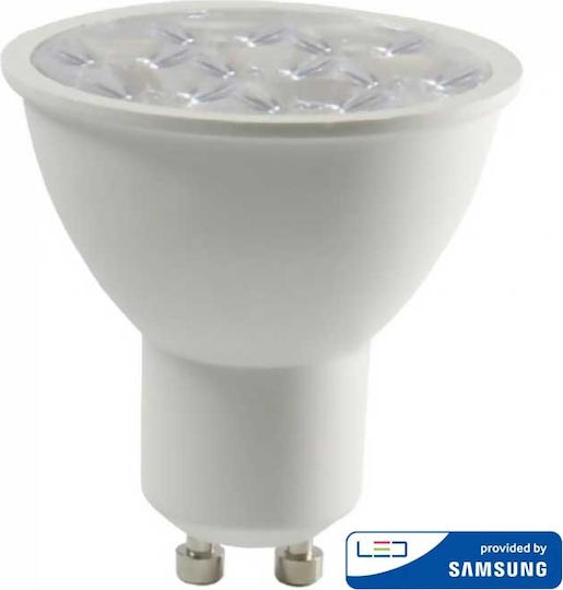 V-TAC LED-Lampe 6W für Fassung GU10 und Form MR16 Naturweiß 500lm
