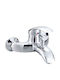 Bormann Elite BTW3250 Mixing Bathtub Shower Faucet Silver