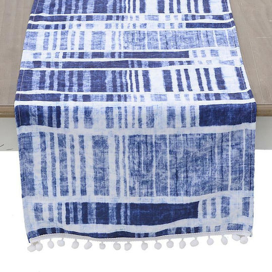 Inart Runner Albastru 40x140cm