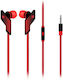 Promate Swank In-ear Handsfree with 3.5mm Connector Red