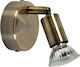 Home Lighting Einzel Spot mit Fassung GU10 in Bronze Farbe