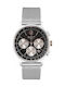 Gant Watch Chronograph Battery with Silver Metal Bracelet