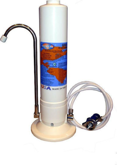 Omnipure Q5515 Water Filtration System Single Countertop with Replacement Filter Omnipure Q5515 Water Filtration System Single Countertop with Replacement Filter