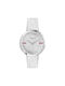 Furla Watch with White Leather Strap R4251110504